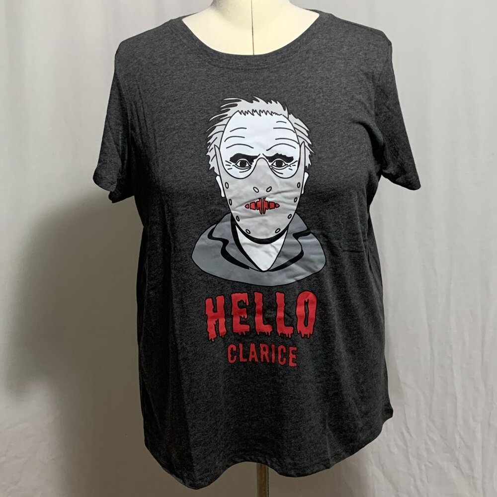 Torrid Tee Shirt Silence Of Lambs Hello Clarice Hannibal Halloween Plus 6 30
